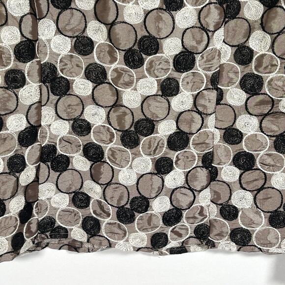 Samuel Dong Vintage Boutique Embroidered  Circle Statement Jacket Women’s L / XL - Picture 7 of 10